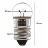 12V 2.2W 183 MA E10 Light Bulb 11mm X 24mm (Pack of 5) - Image 2