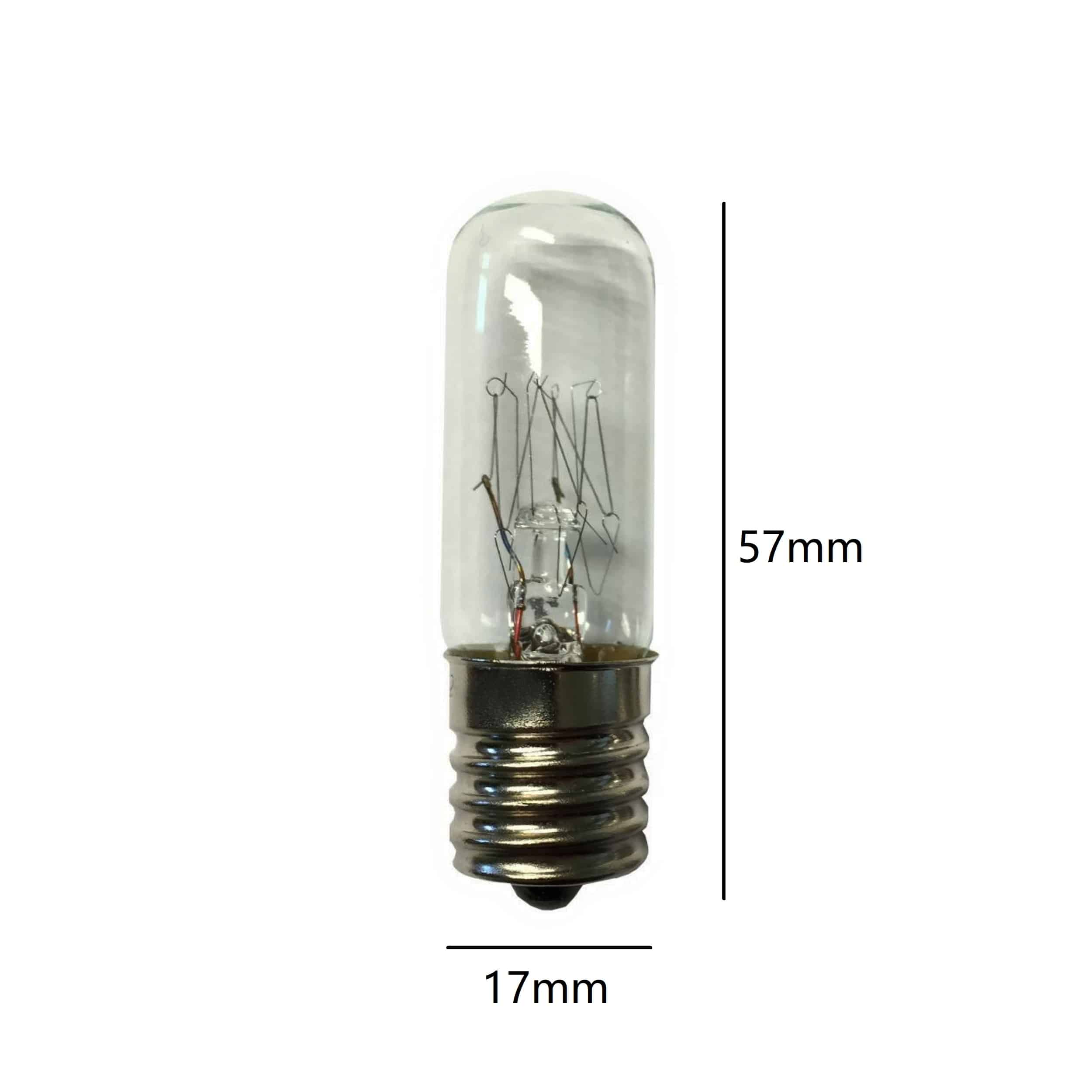 120V 25W E17 SUB ZERO Appliance Light Bulb - Image 2