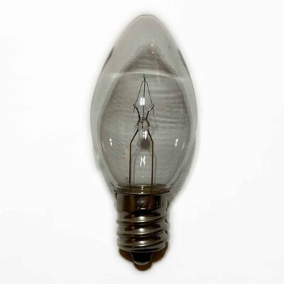 12V 3W E12 Screw in Light Bulb 16mm X 45mm (Pack of 5)