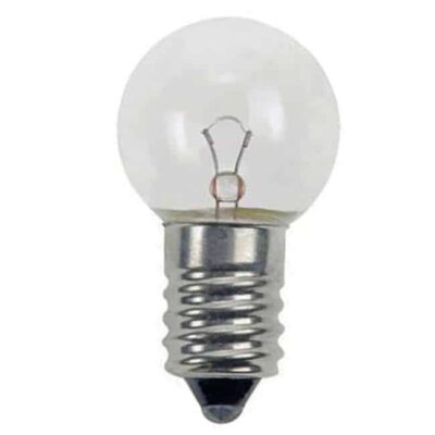 12V 1.2W 100MA E10 Light Bulb 15mm X 29mm (Pack of 5)