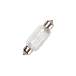 15mm x 44mm Frosted Festoon Lamp Light Bulbs (Pack of 5)