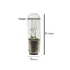 16mm x 54mm BA15D SBC Small Lamp Light Bulbs (Pack of 5) - Image 2