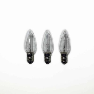 2.4V 0.24W Premier RLC246 Pack of 3 Replacement Light Bulbs E10 Base Christmas