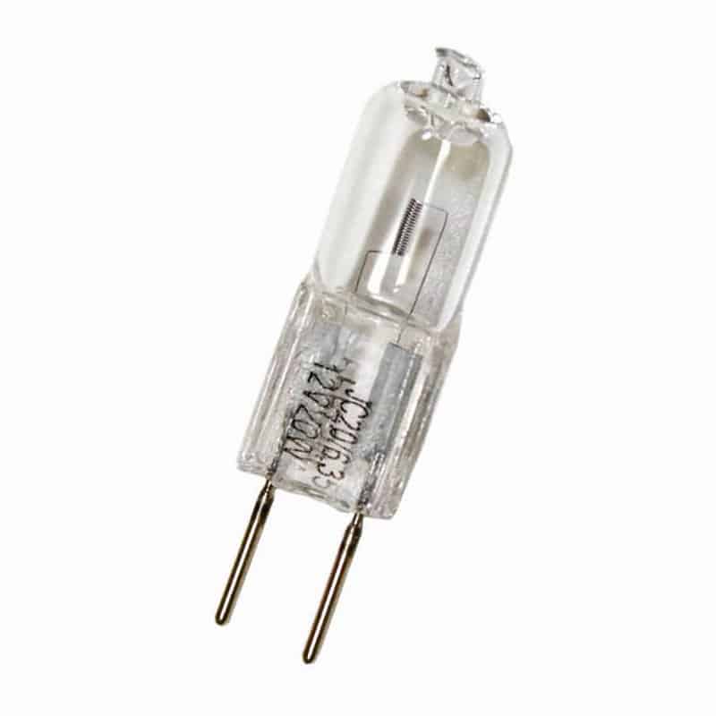 24V 100W G6.35 Halogen Axial Filament Professional Light Bulb Lamp