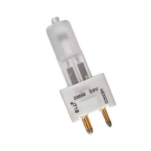 33V 235W GZ9.5 Frosted Halogen Professional Light Bulb Lamp