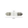 6mm x 28mm Festoon Lamp Light Bulbs (Pack of 5) - Image 2