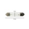 8mm x 31mm Festoon Lamp Light Bulbs (Pack of 5) - Image 2