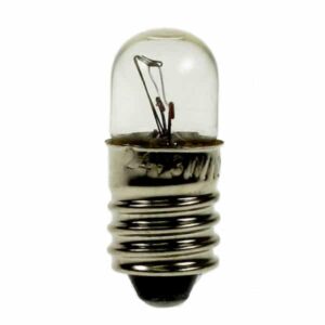 Small 3.7V 1.1W 300MA E10 Light Bulb 9X23mm (Pack of 5)