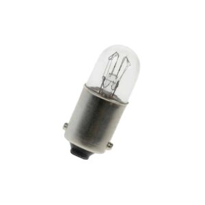 12V 0.24W 20ma 9mm x 23mm BA9S Small Light Bulb (Pack of 5)