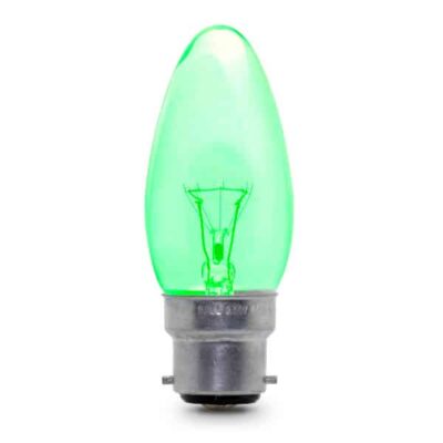 Green Candle General Household Incandescent Light Bulb 240v - BC