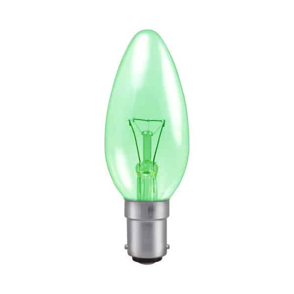 Green Candle General Household Incandescent Light Bulb 240v - SBC