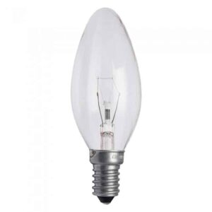 Clear Candle Household Incandescent Light Bulb 240v - SES