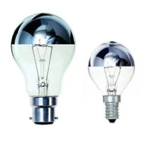 Crown Silver Top Light Bulbs GLS Golf Ball