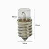 130V 2.6W E14 Screw in Light Bulb 14mm X 30mm (Pack of 5) - Image 2