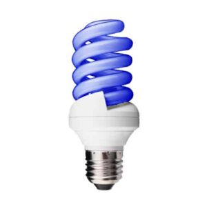 BLUE 11W ES Spiral CFL Energy Saving Light Bulb