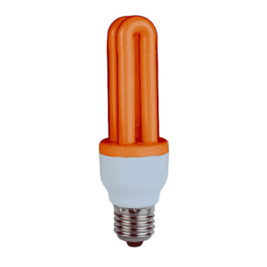 ORANGE / AMBER 11W ES Stick CFL Energy Saving Light Bulb