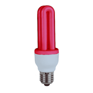 RED 11W ES Stick CFL Energy Saving Light Bulb