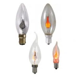 Candle Flicker Flame Neon Light Bulbs