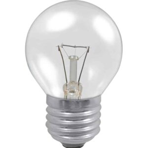 Clear 15W Golf Ball Incandescent Light Bulb 240V - ES
