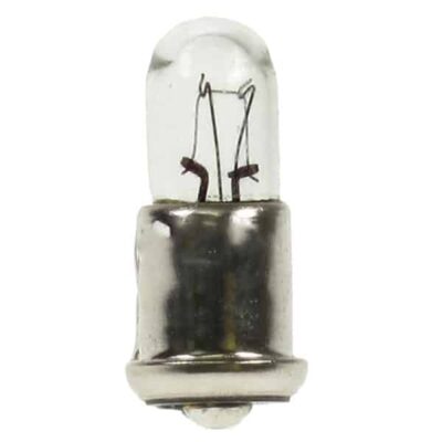 (Pack of 5) T1 Midget Flange 12V 0.72W 60ma 3/4 5.7mm x 16mm Small Light Bulb Lamp