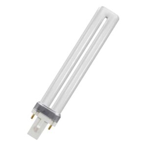 9W DS9/71 G23 UV Blue Light Bulb 2 Pin PLS 167mm