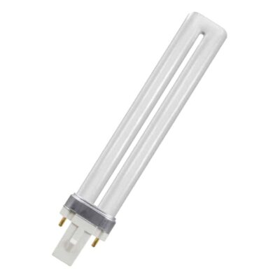 9W DS9/71 G23 UV Blue Light Bulb 2 Pin PLS 167mm