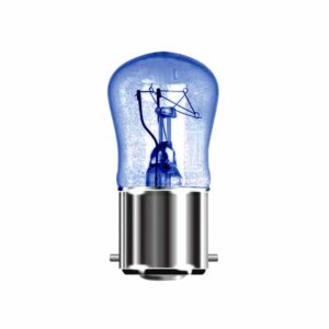 15W BC Pygmy Light Bulb 240V Bayonet Ba22d Translucent Blue