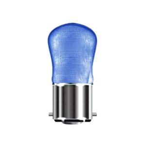 15W BC Pygmy Light Bulb 240V Bayonet Ba22d Solid Opaque Blue