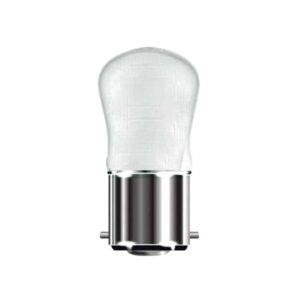 15W BC Pygmy Light Bulb 240V Bayonet Ba22d Solid Opaque White