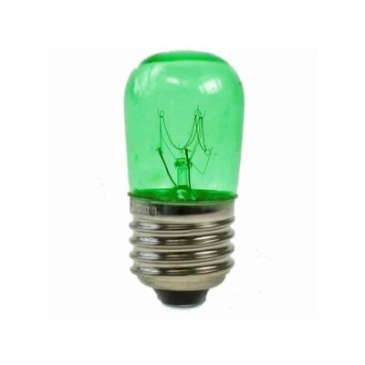 15W ES Pygmy Light Bulb 240V Screw E27 Translucent Green