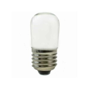 15W ES Pygmy Light Bulb 240V Screw E27 Solid Opaque White