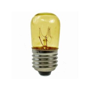15W ES Pygmy Light Bulb 240V Screw E27 Translucent Yellow