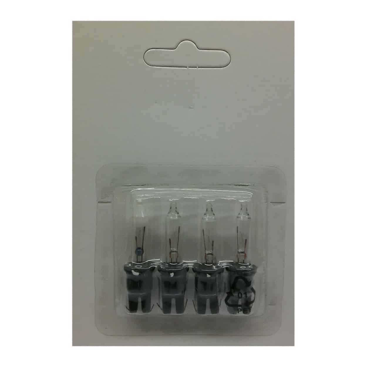 5V 0.6W Premier RBLC50 Pack of 4 Replacement Light Bulbs Push in Base Christmas