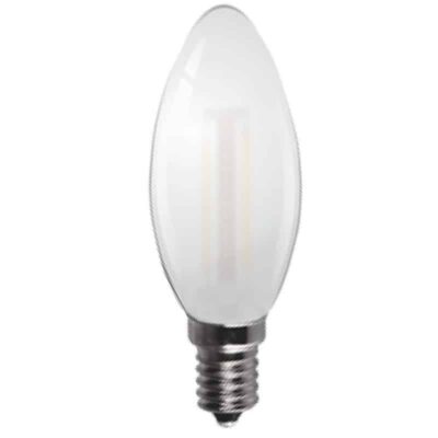 Frosted - Filament LED Candle Household Light Bulb 240v - SES
