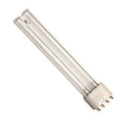18W PLL UV Clear Germicidal Bulb for Water Pond Tank Filter Twin Tab 220mm
